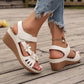 Marlis™ | Damen-Plateau-Sandalen mit weicher Sohle und Blumenmuster