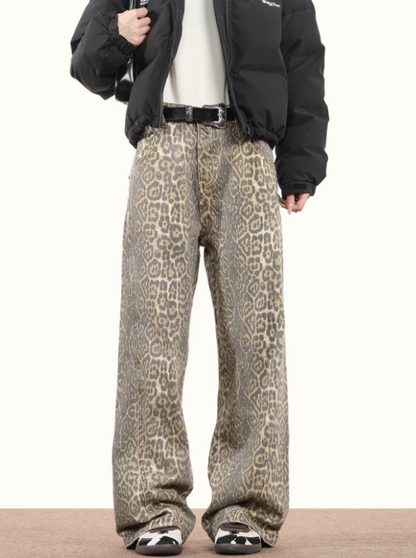 Charlotte ™ |  Leopard Denim Jeans